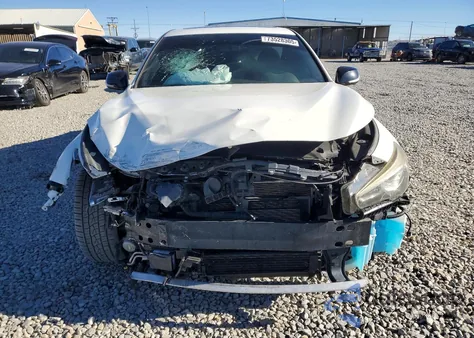 2018 Infiniti Q50 Red Sport 400 из США, поврежденный, VIN JN1FV7AR0JM700048